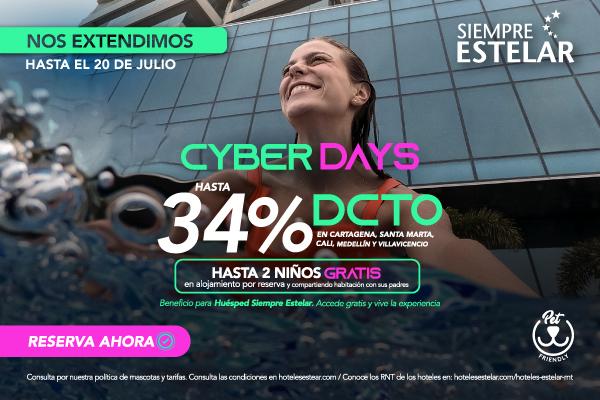 CYBER DAYS ESTELAR ▪️◾◼️ ESTELAR Santamar Hotel & Centro de Convenciones Colombia - Santa Marta CYBER DAYS ESTELAR ▪️◾◼️ ESTELAR Santamar Hotel & Centro de Convenciones Colombia - Santa Marta