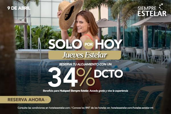 JUEVES ESTELAR⭐ ESTELAR Santamar Hotel & Centro de Convenciones Colombia - Santa Marta JUEVES ESTELAR⭐ ESTELAR Santamar Hotel & Centro de Convenciones Colombia - Santa Marta