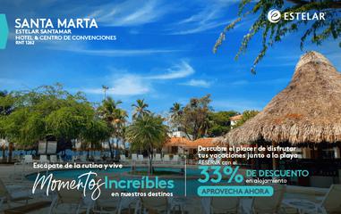 PROMO ESTELAR “33%OFF” ESTELAR Santamar Hotel & Centro de Convenciones Santa Marta