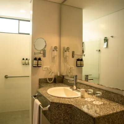 Baño ESTELAR Santamar Hotel & Centro de Convenciones Colombia - Santa Marta Baño ESTELAR Santamar Hotel & Centro de Convenciones Colombia - Santa Marta